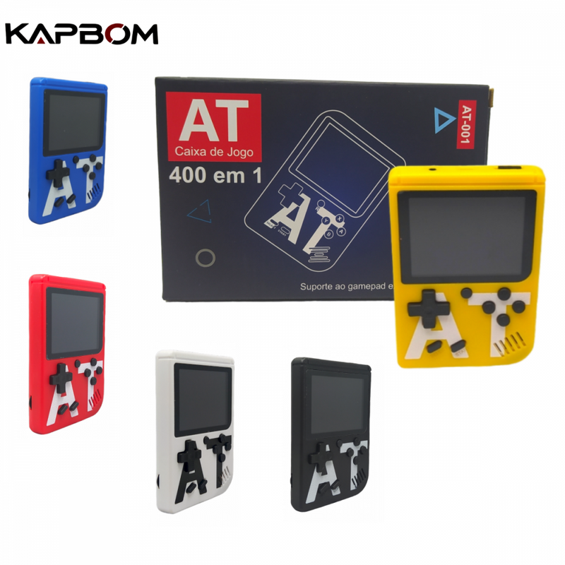Mini game 400 em 1 Kapbom AT-001