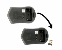 Mouse óptico sem fio Weibo 2819B