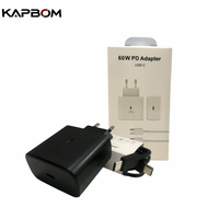 Carregador Completo Super-Rápido USB-C 60W Kapbom KA-5599