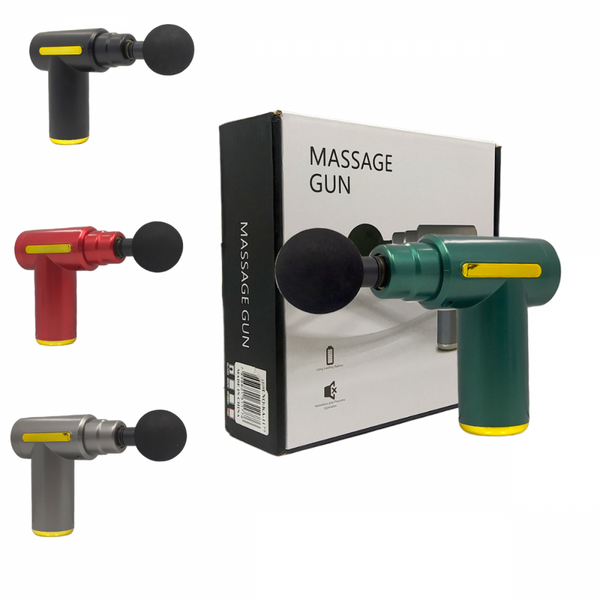 Mini Pistola Massageador Elétrico Muscular Portátil Fascial Gun KA-1177