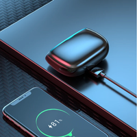 Fone De Ouvido Bluetooth 5.2 Case Visor Digital Altomex M38