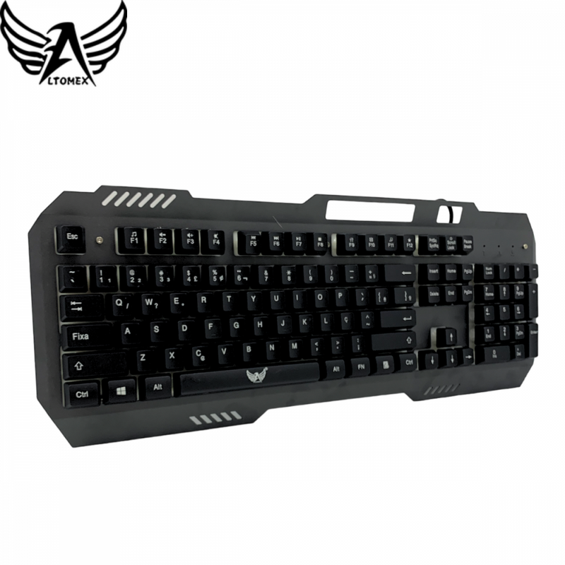 Kit Teclado e Mouse Game Semi Mecânico Altomex A-638