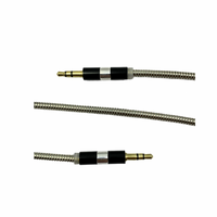 Cabo Auxiliar Blindado P2 / P2 de Metal 1 metro X002 *Cores Aleatórias*