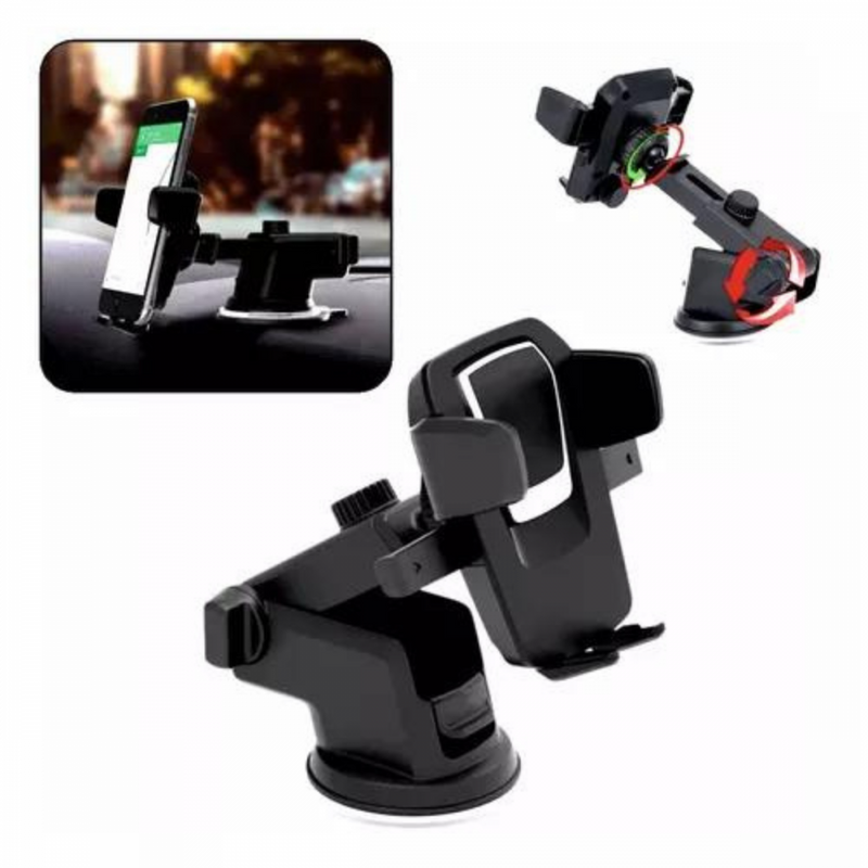 Suporte Veicular Universal para Celular com Trava Automática Altomex C-250