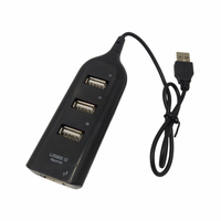 Hub exbom Portas USB  Carregamento 2.0 4 portas Cabo de 30cm