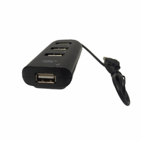 Hub exbom Portas USB  Carregamento 2.0 4 portas Cabo de 30cm