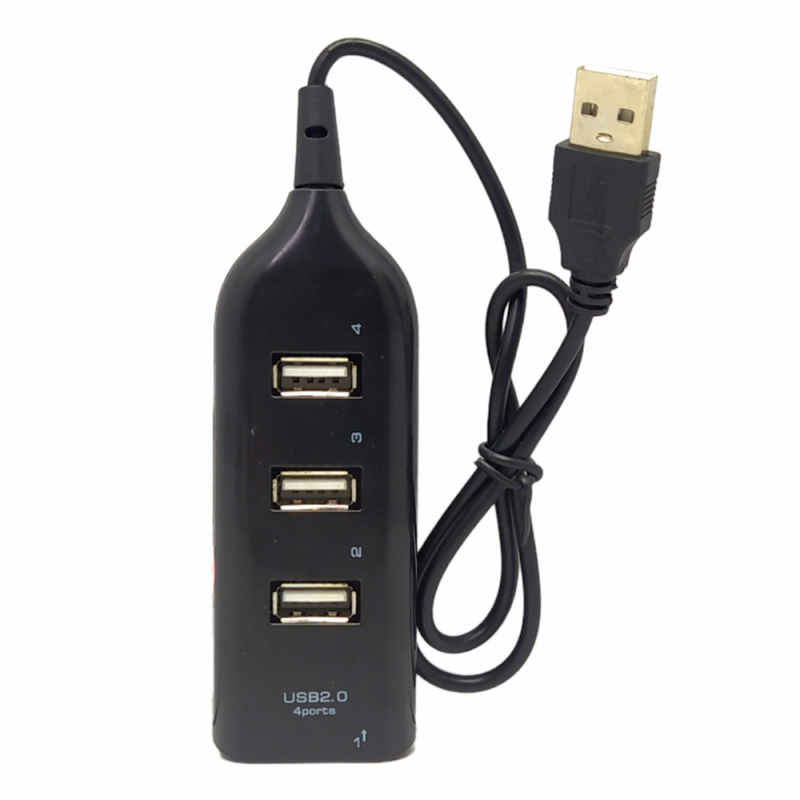 Hub exbom Portas USB  Carregamento 2.0 4 portas Cabo de 30cm