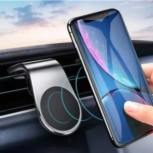 Suporte Veicular Magnético com Imã para Celular Rotação 360° Kapbom C013