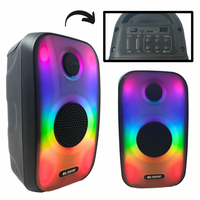 Caixa de Som Bluetooth com LED LiderMix MS-2601BT