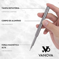 Kit de Chave de Fenda Magnética Portátil Multifuncional 24pcs com Ferramentas de Alça Removíveis 6024A