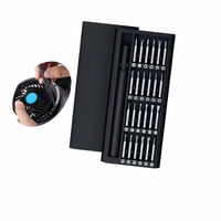 Kit de Chave de Fenda Magnética Portátil Multifuncional 24pcs com Ferramentas de Alça Removíveis 6024A