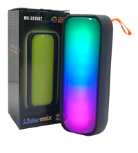 Caixa de Som Bluetooth com LED LiderMix MS-2215BT