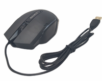 Mouse Gamer V05 Rgb Dpi 1200 Pró Antislip Scroll Ergonomico