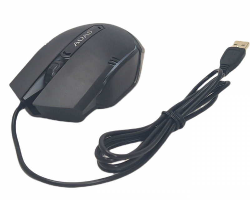 Mouse Gamer V05 Rgb Dpi 1200 Pró Antislip Scroll Ergonomico