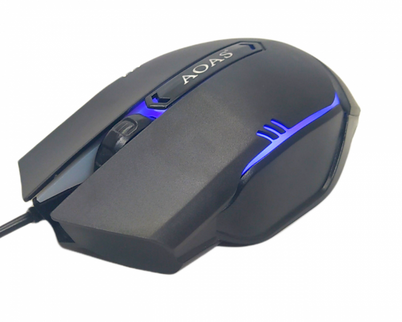 Mouse Gamer V05 Rgb Dpi 1200 Pró Antislip Scroll Ergonomico