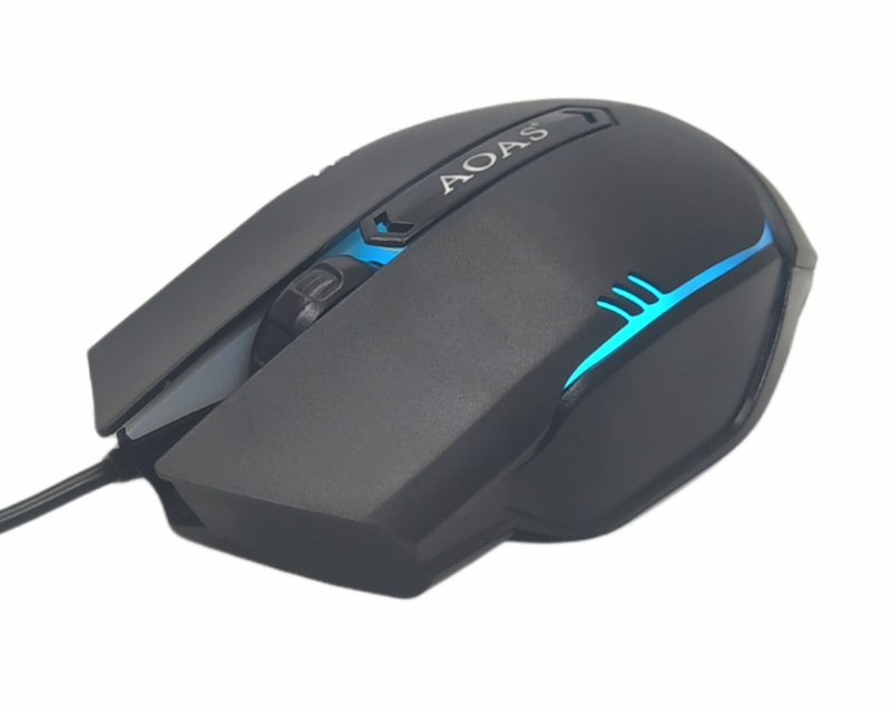 Mouse Gamer V05 Rgb Dpi 1200 Pró Antislip Scroll Ergonomico