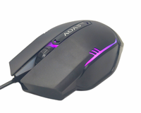 Mouse Gamer V05 Rgb Dpi 1200 Pró Antislip Scroll Ergonomico