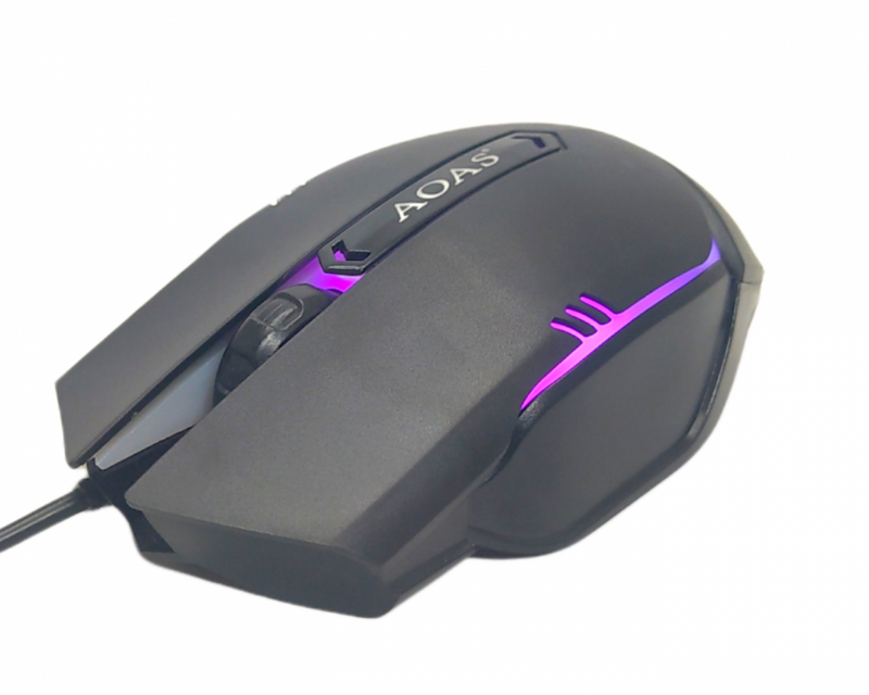 Mouse Gamer V05 Rgb Dpi 1200 Pró Antislip Scroll Ergonomico