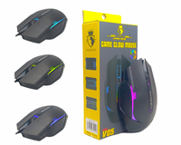 Mouse Gamer V05 Rgb Dpi 1200 Pró Antislip Scroll Ergonomico