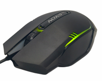 Mouse Gamer V05 Rgb Dpi 1200 Pró Antislip Scroll Ergonomico