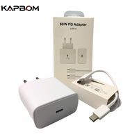 Carregador Completo Super-Rápido USB-C 60W Kapbom KA-5599