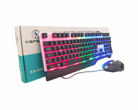 Kit Teclado e Mouse RGB GAMER KA-688 Kapbom