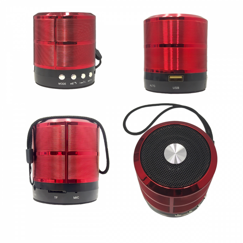 Mini Caixa De Som Portátil Speaker Bluetooth Altomex WS-887