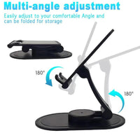 Suporte para Celular de Mesa 360° com Ajuste de Altura C-125