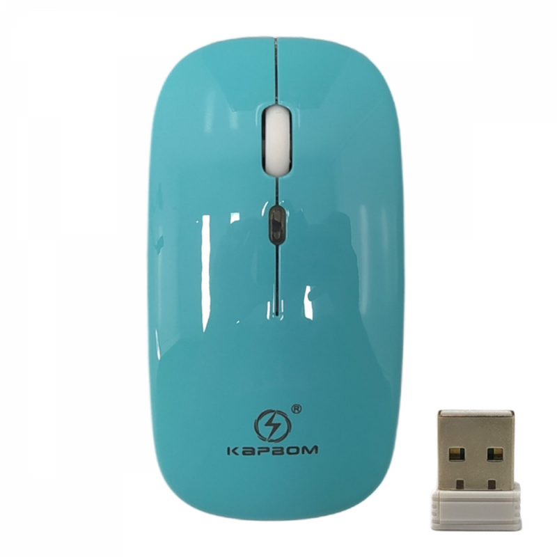 Mouse RGB Sem Fio de 2.4GHz Kapbom KA-618