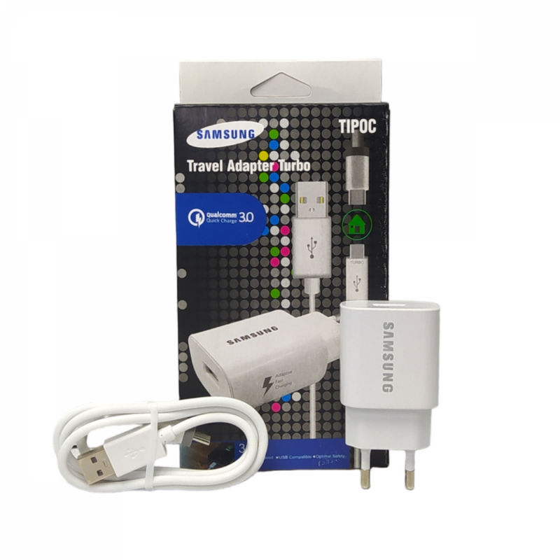 Carregador Samsung Tipo-C 30w CAR-680P-TPC TURBO  ***PROMOÇÃO***