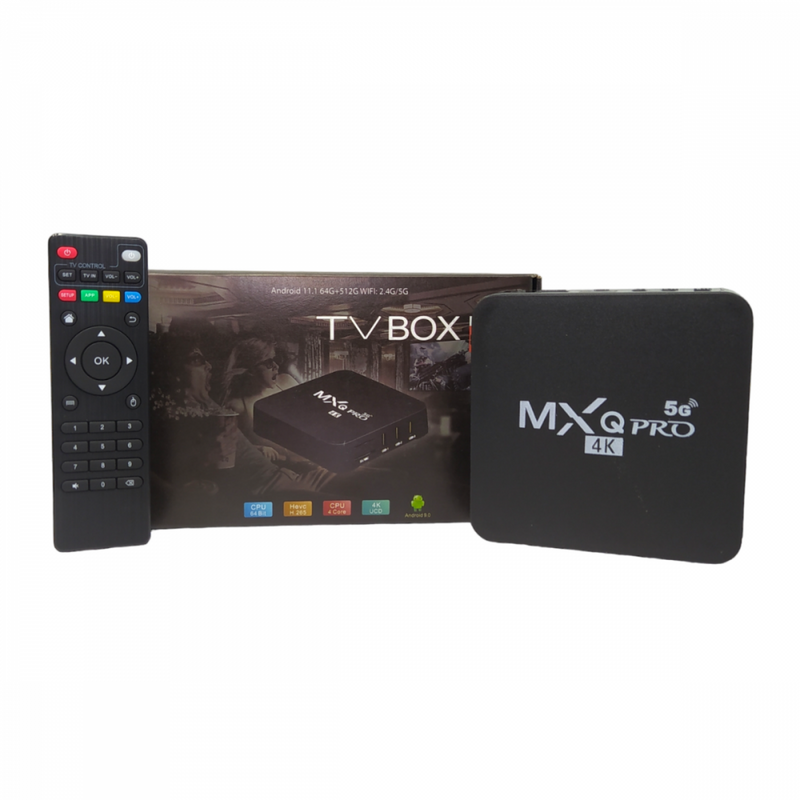 Smart TV Box 4k Android 13 Atualizado Transforma sua Tv comum em Smart - Netflix + Fone de Ouvido