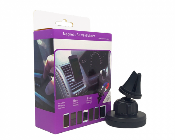 Suporte Veicular de Imã p/ Celular e Duto de Ar Regulagem 360° Exbom SPO-2914