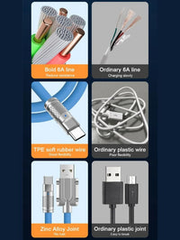 Cabo de dados IOS acabamento em metal e LED Kaopbm KA-020-IOS