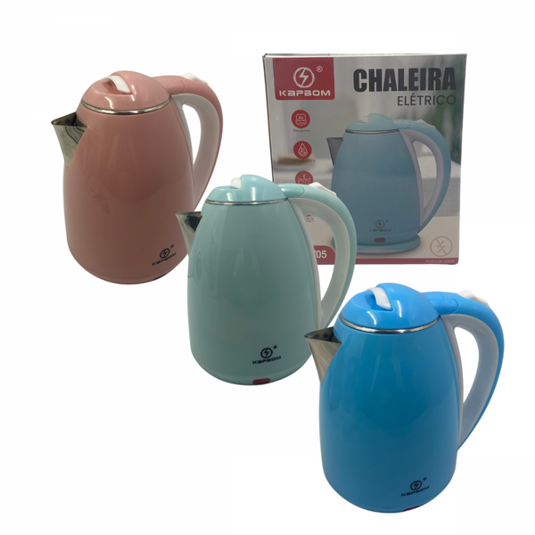 Chaleira Elétrica 2 Litros 110V Colors Kapbom KA-W05
