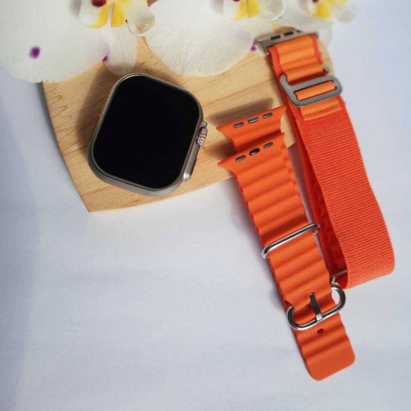 Relógio Inteligente Smartwatch 49mm com 02 pulseiras - Amoled NFC Serie X9 Ultra2 2024