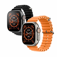 Relógio Inteligente Smartwatch 49mm com 02 pulseiras - Amoled NFC Serie X9 Ultra2 2024
