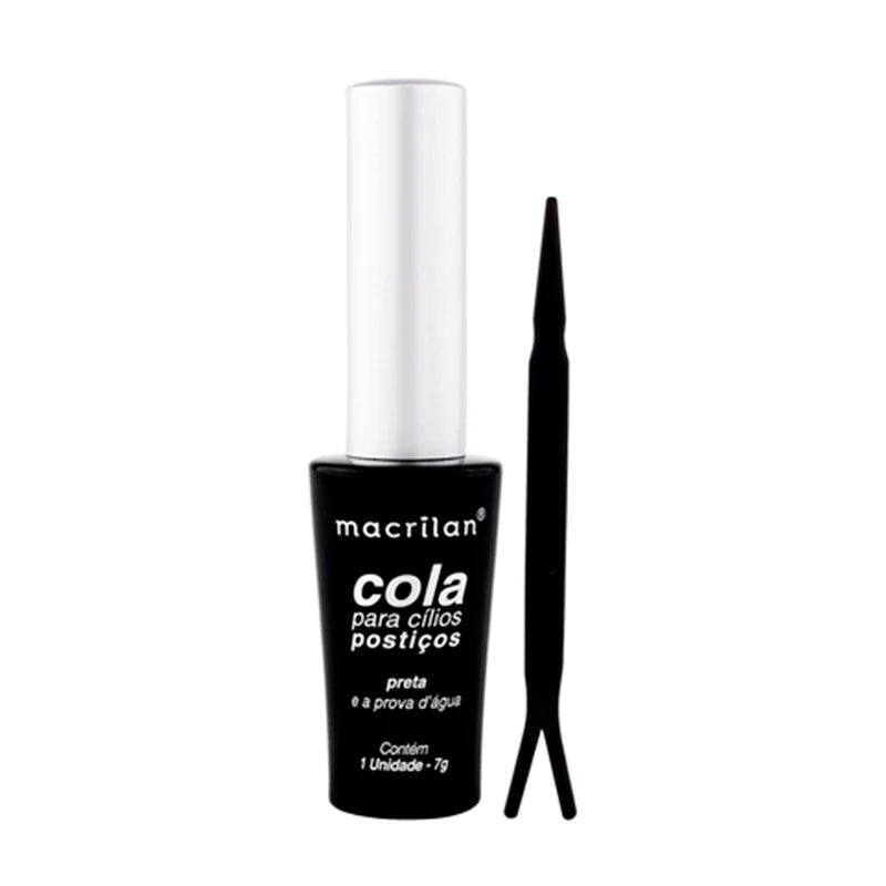 Cola para cílios postiços à prova d'água cosmética macrilan
