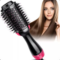 Secador De Cabelo One Step 3 Em 1 Escova Pente Secagem(Modeladora, Alisadora e Secadora)