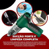 Aspirador De Pó Mini Soprador 3em1 Usb Portátil Recarregável - Melhor Aspirador da Categoria