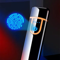 Isqueiro Eletrico Recarregável Usb Premium Eletrônico Luxo