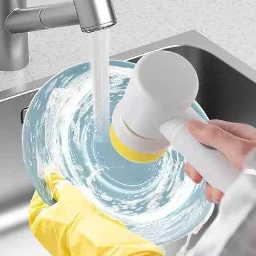 Escova para limpeza elétrica Lavar Louças, Lavar Banheiro, Lavar Carros, Limpar fogão -bm-f998