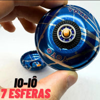 Yoyo Io-io Aluminio Com Rolamento 7 Profissional ( Cores Sortidas )