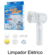 Escova para limpeza elétrica Lavar Louças, Lavar Banheiro, Lavar Carros, Limpar fogão -bm-f998