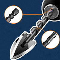 Broca de liga  7 peças - Perfurações precisas em diversos materiais