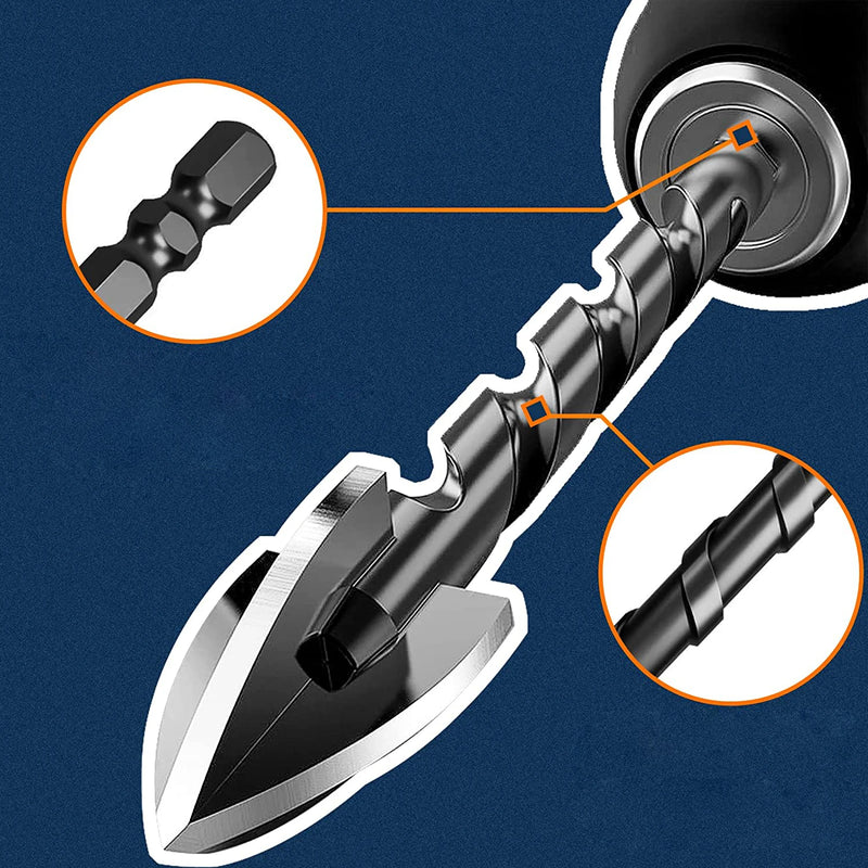 Broca de liga  7 peças - Perfurações precisas em diversos materiais