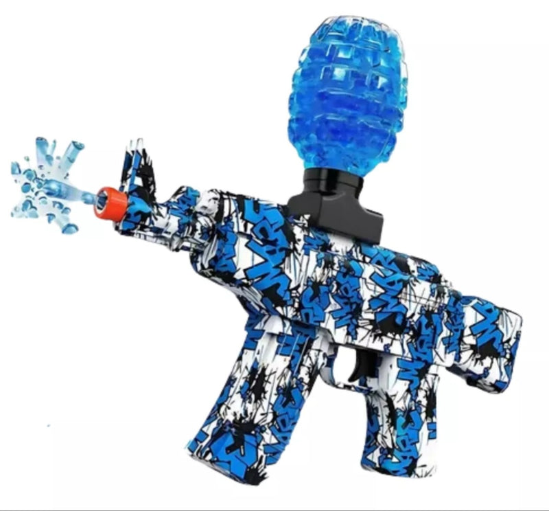 Arma de Bolinha de Gel Ak47 5mil Bolinhas + Brinde