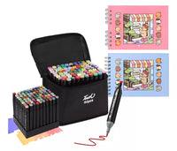 Kit Livro de Colorir Bobbie Goods + Canetinha 48 cores Envio Imediato