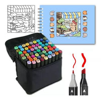 Kit Livro de Colorir Bobbie Goods + Canetinha 48 cores Envio Imediato