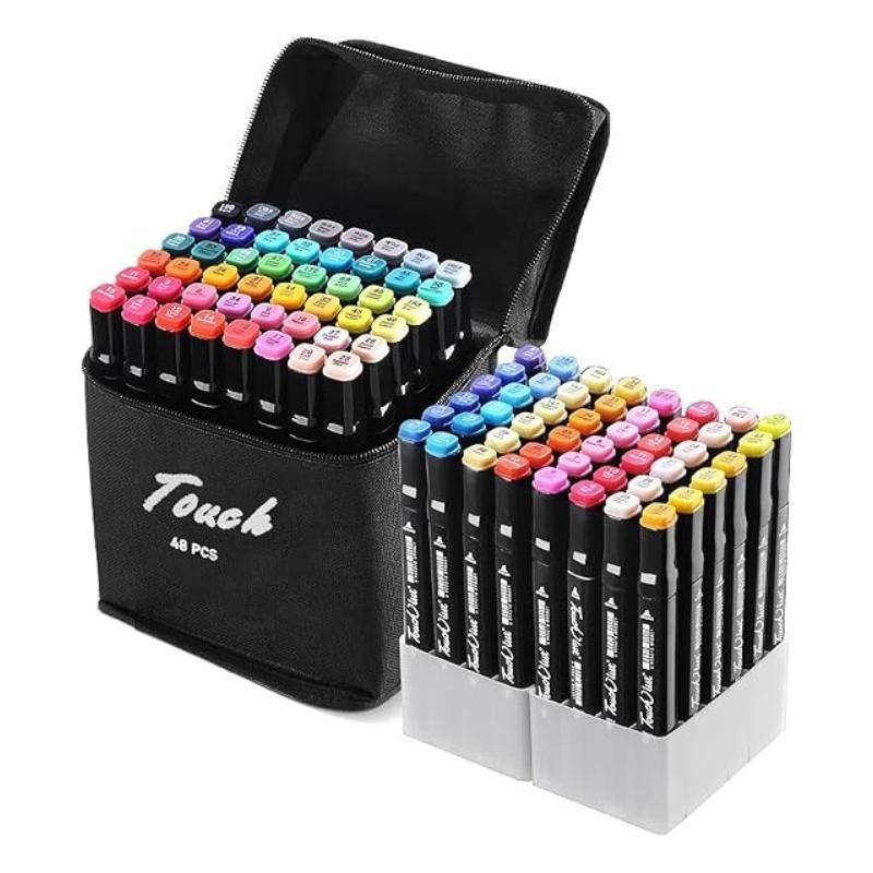 Kit Livro de Colorir Bobbie Goods + Canetinha 48 cores Envio Imediato