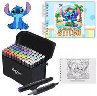 Kit Livro de Colorir Bobbie Goods + Canetinha 48 cores Envio Imediato